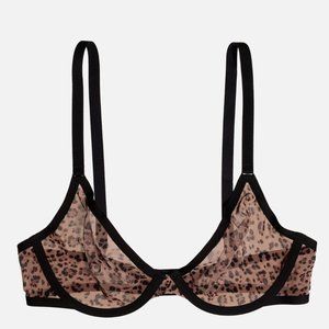 CUUP Plunge Bra (Leopard)